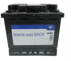 REN/DACIA Acumulator 12V 50AH 420A Pb-Acid Dacia Tip: Pb-Acid, Amplasare terminala 0(+ dreapta) V: 12V, Capacitate: 50Ah, Curent Pornire: 420A Pentru autovehicule fara Functie-Start-Stop (6001548896)