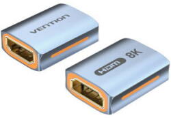Vention ADAPTOR video Vention, HDMI(M) la HDMI(M), 48Gbps, rezolutie 8K la 60Hz/4K la 120Hz, aluminiu, argintiu, "AIUH0" (timbru verde 0.08 lei) - 6922794770454 (AIUH0)