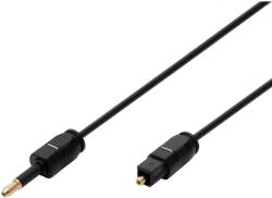 Somogyi Elektronic ToslInk du. -3.5mm Mini Toslink cablu, 2m, 2.2mm (51225)