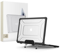 Tech-Protect SMARTSHELL PRO MACBOOK AIR 13 M2 / M3 / M4 / 2023-2025 BLACK/CLEAR (5906302363551)