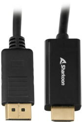 Sharkoon Displayport 1.2 to HDMI 4K Black 1m ACTIVE 4Kx2K 60hz cable adapter (4044951037667)