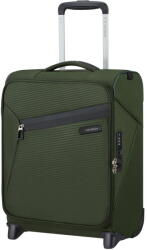 Samsonite LITEBEAM-001 TROLLER UPRIGHT 45/16 CM NEGRU SUB SCAUN VERDE 14 (KL7*14001) - vexio Geanta voiaj