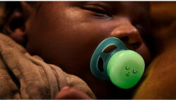 Philips Set 2 suzete Philips Avent Ultra Start SCF075/18, 0-2 luni, crem/lila (SCF075/18)
