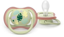 Philips Set 2 suzete Philips Avent Ultra Air SCF087/17, BPA, 6-18 luni, fistic/roz (SCF087/17)
