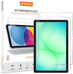 Techsuit Folie pentru Samsung Galaxy Tab A9 Plus / A11 Plus (set 2) - Techsuit ArmorGlass CrystalHD - Clear (KF2361196) - vexio