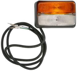 COBO Lampa de Pozitie Fata Stanga 12v (alb/Portocaliu cu Functie Semnalizare) John Deere 5050e 5055e 2wd 5055e 4wd 5058e (1011016COBO)