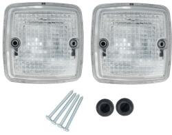 HELLA Lampa Gabarit Dreapta/Stanga Alb C5W/Halogen Inaltime 51 Latime 84 Adancime 84 Bolt/Montare Verticala/Fixare Orizontala (2PF003014-071SET2)