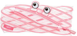 ZIPIT Penar cu fermoar, ZIPIT Clear Monster - roz (ZP-426529) Penar