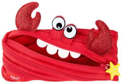 ZIPIT Penar cu fermoar, ZIPIT Creature Monster Clive - crab rosu (ZP-427588) Penar