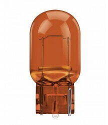 OSRAM Bec WY21W 12V, 21W, bec fara soclu, galben (7504)