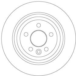 TRW Disc Frana Df6913 Land Rover Freelander 2 (DF6913)