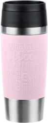emsa TRAVEL MUG Classic thermal mug (light pink/stainless steel, 0.36 liters) (N2020600) - vexio