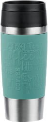 emsa TRAVEL MUG Classic thermal mug (petrol/stainless steel, 0.36 liters) (N2021000) - vexio
