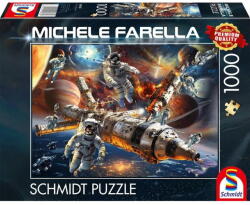 Schmidt Spiele Michele Farella: Magical Star Worlds - Weightless in Space, Puzzle (1000 pieces) (58538) Puzzle