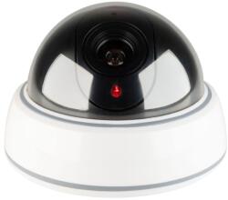 Somogyi Elektronic HSK150 dóm álkamera, villogó piros LED, be/ki kapcsolható a fényjelzés, gyors és könnyű felszerelés mennyezetre vagy oldalfalra, elemes tápellátás - emag