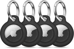 Tech-Protect Husa Tech Protect Rough 4 Pack Apple AirTag 1 2 Black (5906302368938) Geanta voiaj