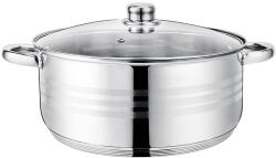 Cook Max Lábas üvegfedővel 30 cm 9, 1 literes rozsdamentes Cook Max CKM803/4 (CKM803/4)