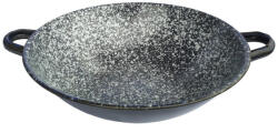 BestOn Wok serpenyő füles 30 cm zománcozott II. o. TEFWOKF (TEFWOKF)