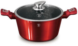 Berlinger Haus Lábas üvegfedővel 24 cm alumínium tapadásmentes bevonattal Berlinger Haus BH/1257NN (BH/1257NN)