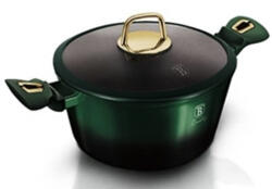 Berlinger Haus Lábas üvegfedővel 24 cm alumínium tapadásmentes bevonattal Berlinger Haus BH/6058 Kifutó termék! (BH 6058)