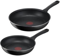 Tefal Serpenyő szett 2 db 20/26 cm alumínium tapadásmentes bevonattal fekete Tefal B4219053 (B4219053)