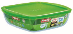 Pyrex Sütőtál 2 liter hőálló üveg műanyag tetővel Pyrex 203062 (203062)
