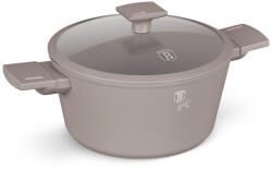 Berlinger Haus Lábas üvegfedővel 24 cm alumínium tapadásmentes bevonattal Berlinger Haus BH/8101N (BH/8101N)