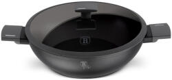 Berlinger Haus Wok üvegfedővel 30 cm alumínium tapadásmentes bevonattal Berlinger Haus BH/8125 (BH/8125)