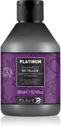 Black Professional Line Platinum No Yellow Shampoo sampon fara sulf neutralizeaza tonurile de galben 300 ml