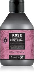 Black Professional Rose Curly Dream șampon hidratant pentru păr creț și ondulat 300 ml