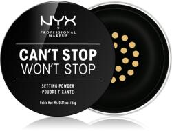 NYX Professional Makeup Can't Stop Won't Stop pudra culoare 06 Banana 6 g