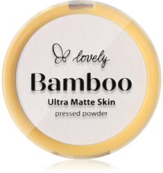 Lovely Bamboo Pressed Powder pudra matuire culoare Transparent 1 buc