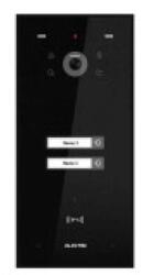 ELECTRA Videointerfon de exterior, 2 familii, montaj aparent, negru - Electra VPH. 02F03. ELBTL (VPH.02F03.ELBTL)