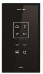 ELECTRA Interfon de interior audio Smart, ecran sticla securizata, aparent, ABS. negru - Electra ATM. 0S083. ELBTL (ATM.0S083.ELBTL)
