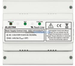 ELECTRA Unitate centrala alimentare basic, 1 iesire, 230 V, sina DIN - Electra SCB. 14310. ELGTL (SCB.14310.ELGTL)