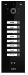 ELECTRA Videointerfon de exterior, 8 familii, 800 LTV, RFID, aparent, negru - Electra VPU. 08S03. ELBTL (VPU.08S03.ELBTL)
