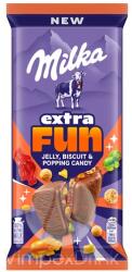 Milka ExtraFun keksz-gumi-robb. cuk. 150g