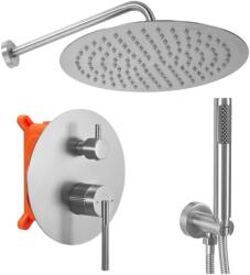 Rea Set De Duș Încastrat Rea Argon Nickel Brush + Box (REA-P4413)