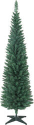 HOMCOM Brad de Crăciun artificial slim 180 cm cu 321 de ramuri, aspect de brad, cu bază din plastic, verde | Aosom Romania (83C-102V00GN)