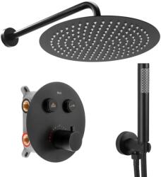 Rea Set De Duș Incastrat Rea Lungo Black Matt Box (REA-P8549)