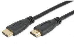 TECHLY Cablu HDMI tata - HDMI tata, V 2.0, High Speed, 1M, 4K @ 60Hz, Techly ICOC HDMI2-4-010, Negru (ICOCHDMI2-4-010)