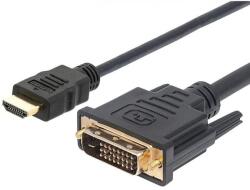 TECHLY Cablu HDMI tata - DVI-D tata, 10M, Techly ICOC HDMI-D-100, Negru (ICOCHDMI-D-100)