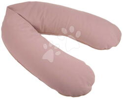 BÉABA Perna de alăptare BIG Flopsy French Terry Cotton Candy Beaba 180 cm, roz (BE915092)