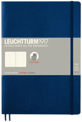 Leuchtturm Caiet b5 punctat coperta flexibila albastru navy Leuchtturm (LT349301)