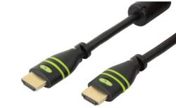 TECHLY Cablu HDMI tata - HDMI tata, High Speed, 5M, 4K, filtru de ferita, Techly ICOC HDMI-FR-050, Negru (ICOCHDMI-FR-050)