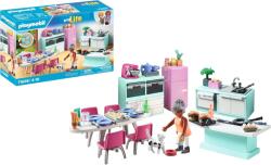 Playmobil Set de joaca PLAYMOBIL MyLife 71608 - Bucatarie complet echipata, 105 piese, pentru copii de la 4 ani (76914479)