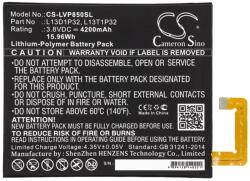 Cameron Sino Lenovo Tab 2 8.0 CAMERON SINO Li-Polymer akku 3.8V/4200mAh Lenovo L13D1P32 kompatibilis FEKETE (CS-LVP850SL)