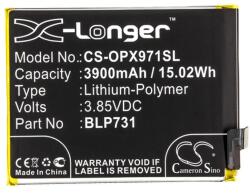 Cameron Sino Realme 5 Pro CAMERON SINO Li-Polymer akku 3.85V/3900mAh OPPO BLP731 kompatibilis FEKETE (CS-OPX971SL)