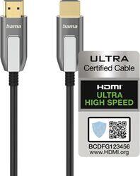 Hama Cablu HDMI U. Speed, 8K, 10m, alu (4047443487742)