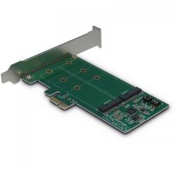 Inter-Tech Adaptor PCIe Inter-Tech Argus KCSSD4 1x PCI-E Male - 2x M. 2 PCI-E SSD (KCSSD4) - flax